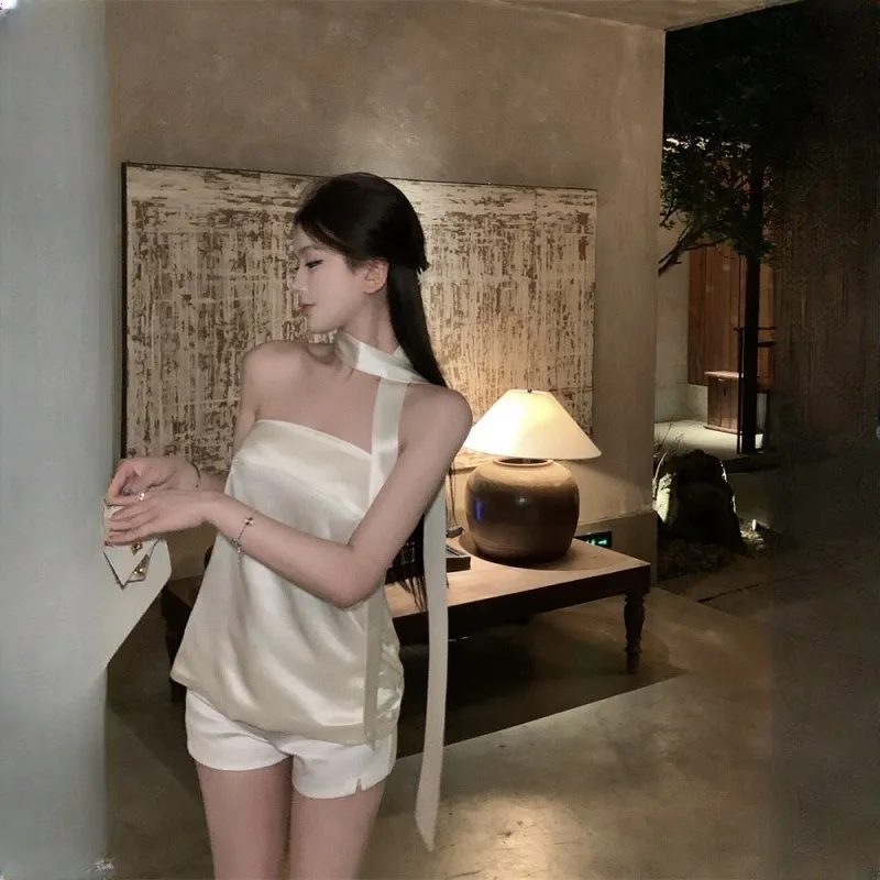 OURUOKE Two Piece Skirt Sets Women's-4