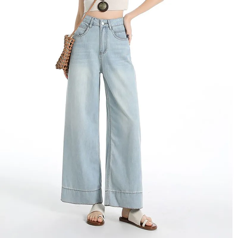 OURUOKE Jeans Women's-3
