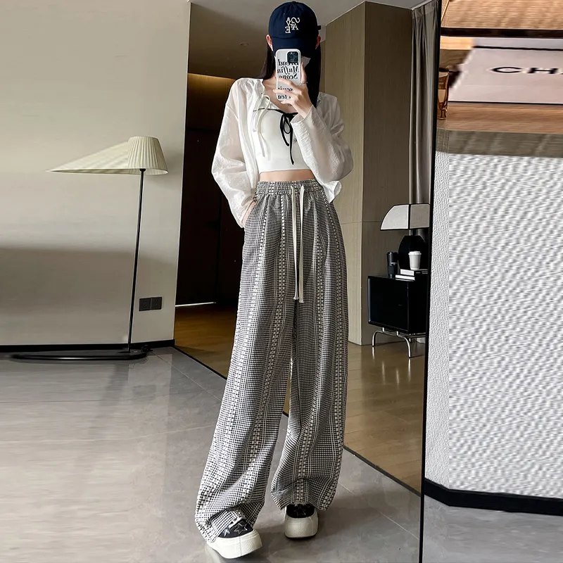 OURUOKE Casual Pants Women's-7