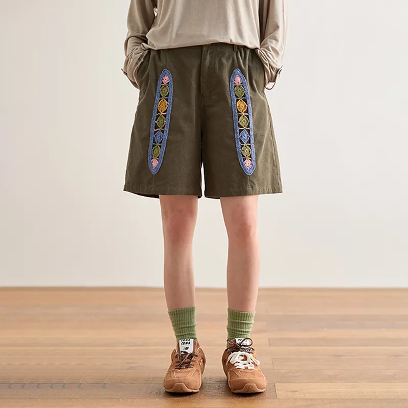 Octopus Me Casual Shorts Women's-3
