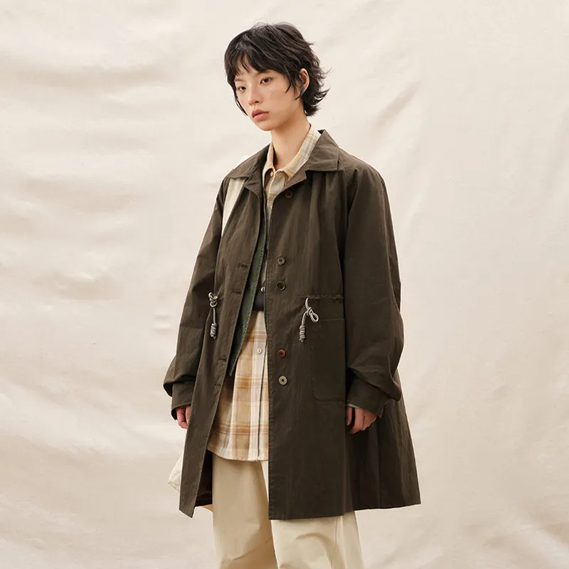 Octopus Me Trench Coats Women's-7