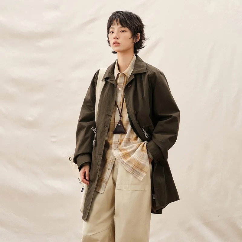 Octopus Me Trench Coats Women's-8