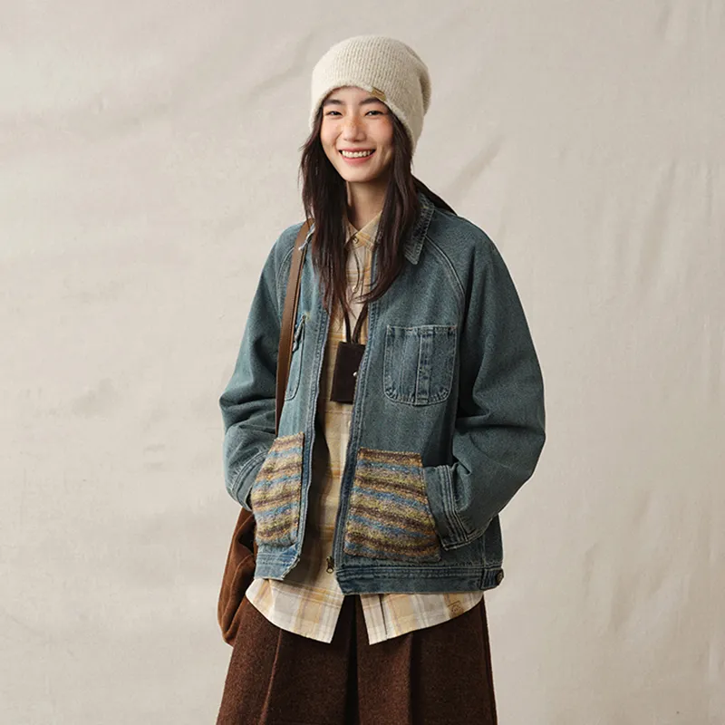 Octopus Me Denim Jacket Women's-3
