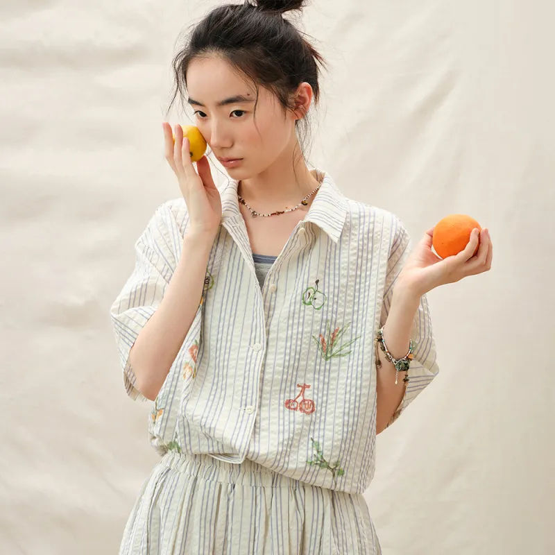Octopus Me Summer Shirt Women's-8