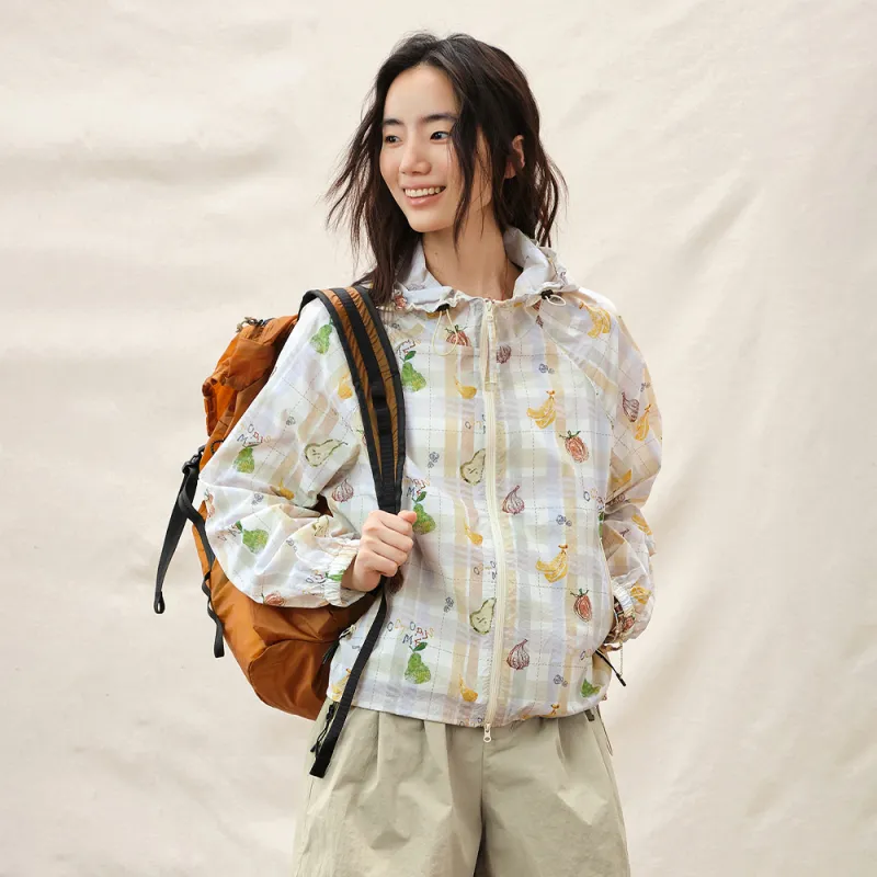 Octopus Me Breathable Sun Protection Clothing Women's Ecru-4