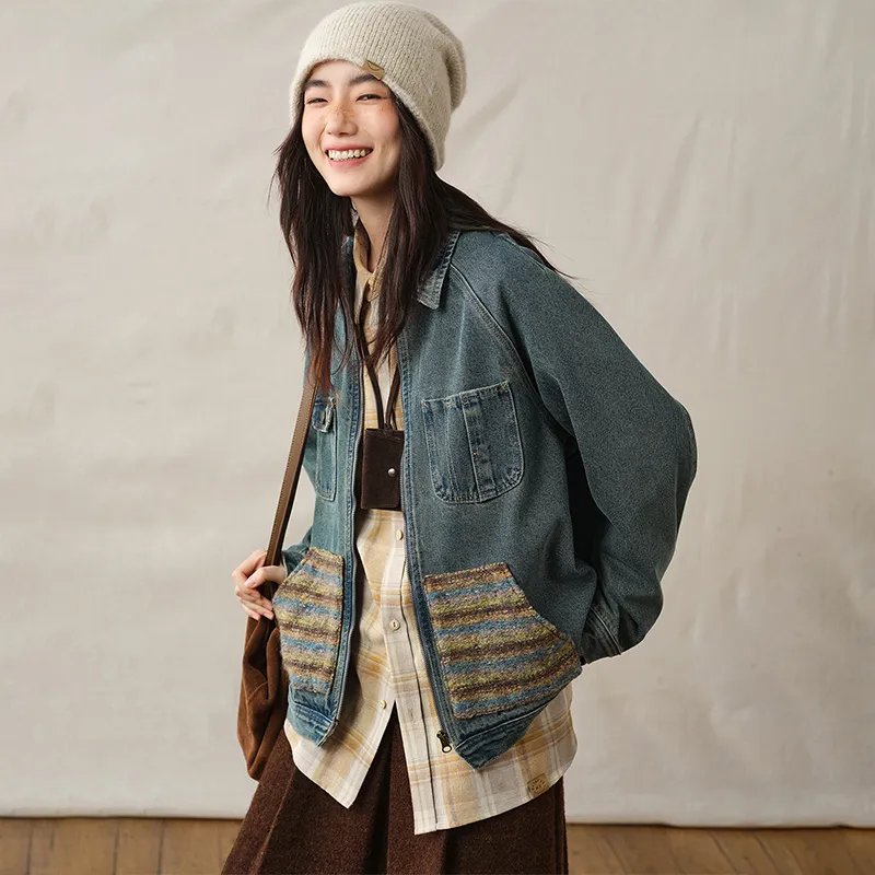 Octopus Me Denim Jacket Women's-4