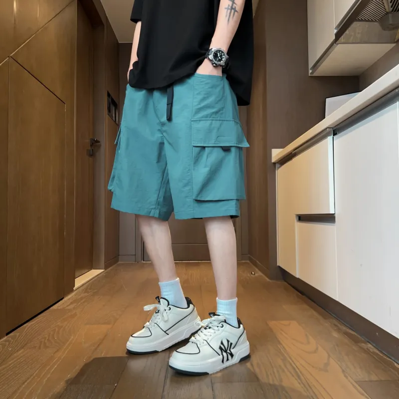 PAINT STAIN Cargo Shorts Unisex-19