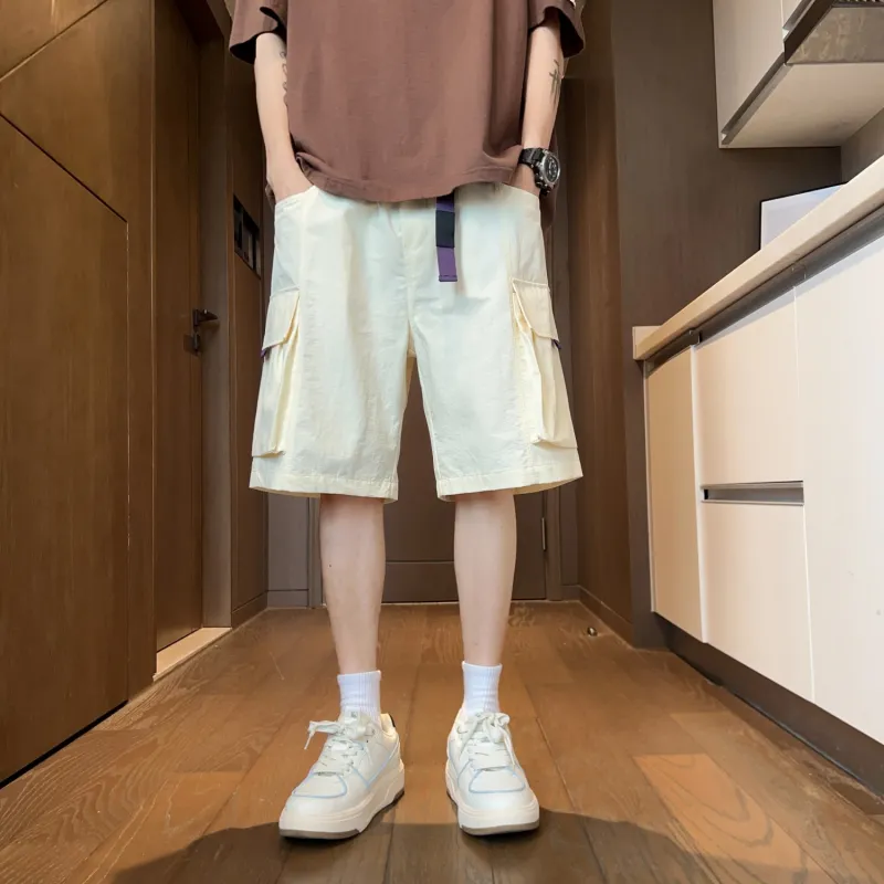 PAINT STAIN Cargo Shorts Unisex-6