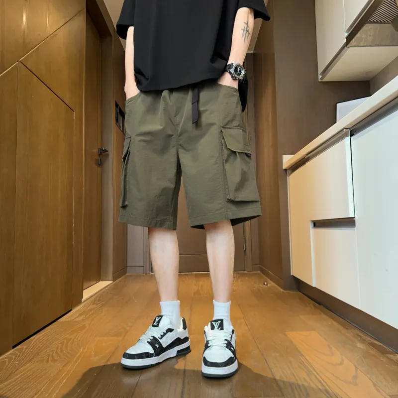 PAINT STAIN Cargo Shorts Unisex-26