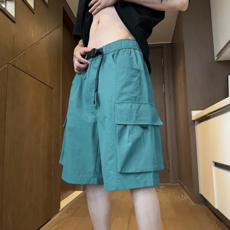 PAINT STAIN Cargo Shorts Unisex-20