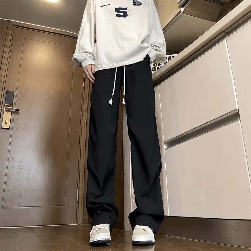 AHCN Casual Pants Unisex Apricot-2