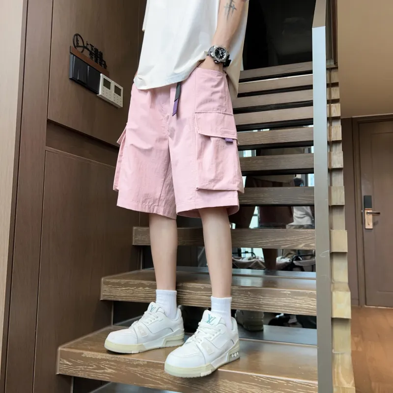 PAINT STAIN Cargo Shorts Unisex-13