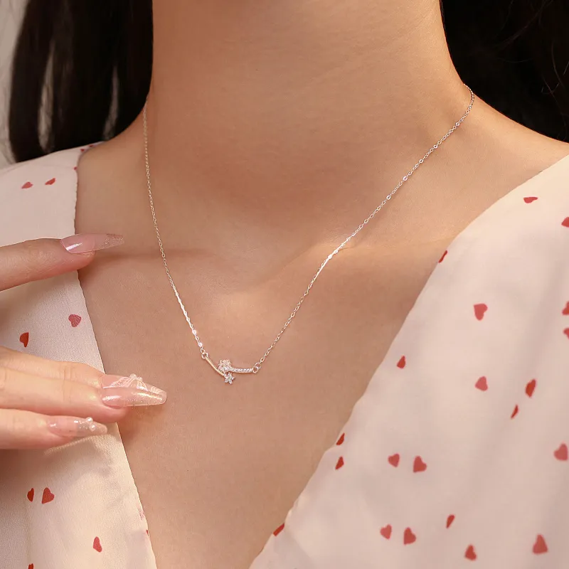 CHINA GOLD 999 Fine Silver Necklaces Women's-1
