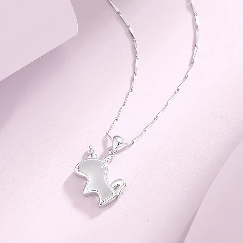CHINA GOLD 999 Fine Silver Necklaces Women's-2