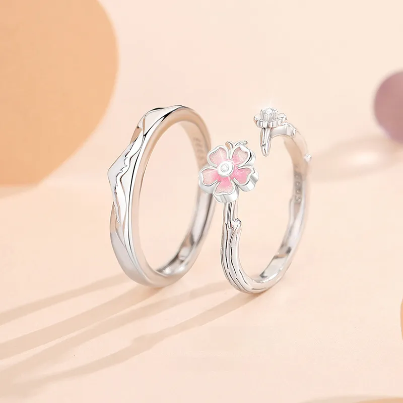 CHINA GOLD 999 Fine Silver Rings Unisex-2