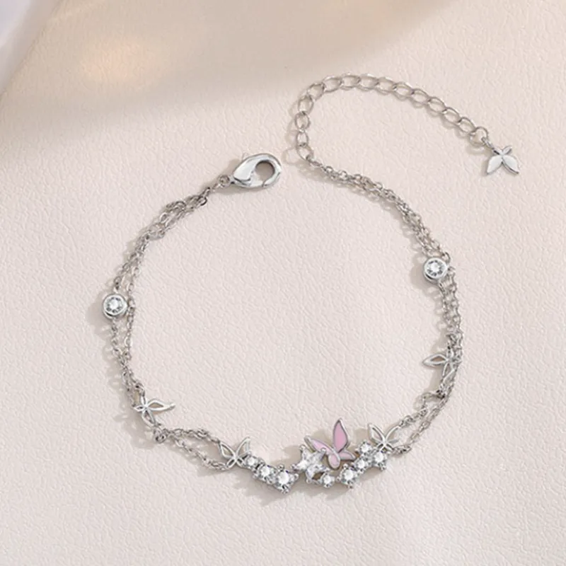 CHINA GOLD 999 Fine Silver Bracelets Women's-3