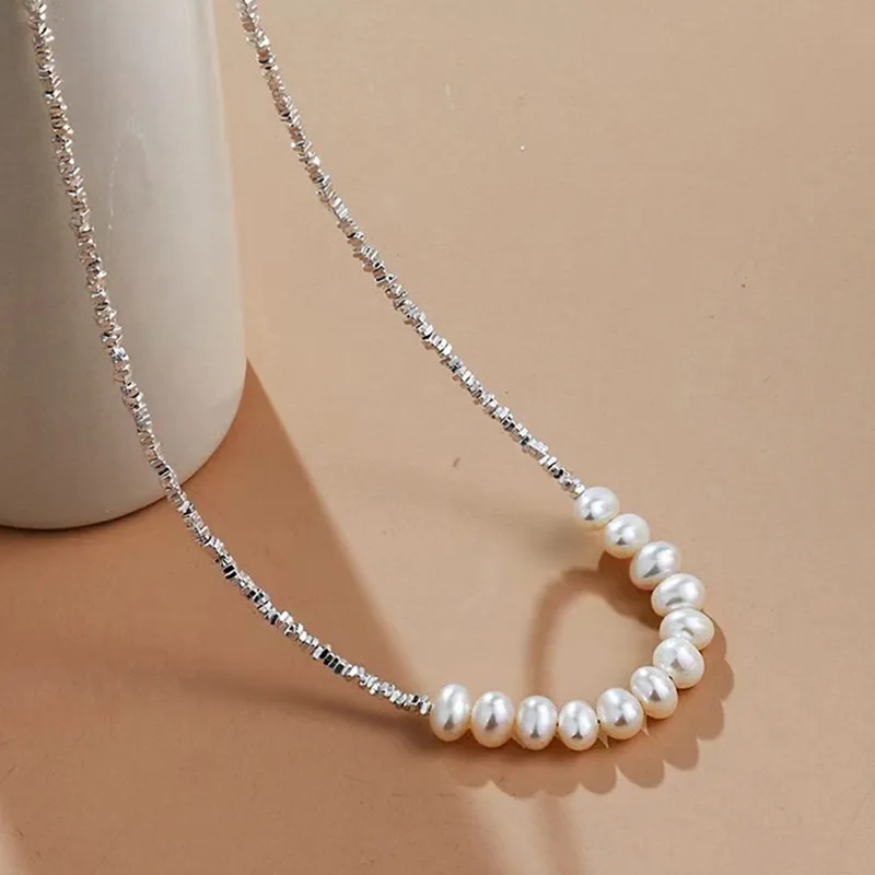 CHINA GOLD Pearl Necklaces Women's-3