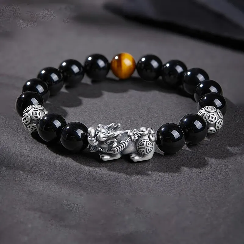 CHINA GOLD 999 Fine Silver Bracelets Unisex-2