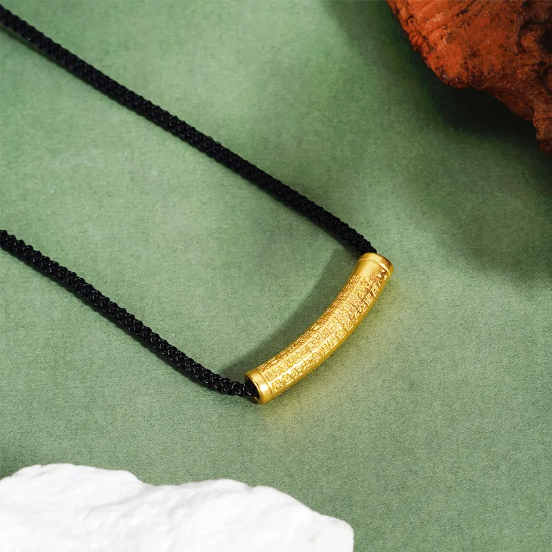 CHINA GOLD S999 Fine Silver Necklaces Unisex-2