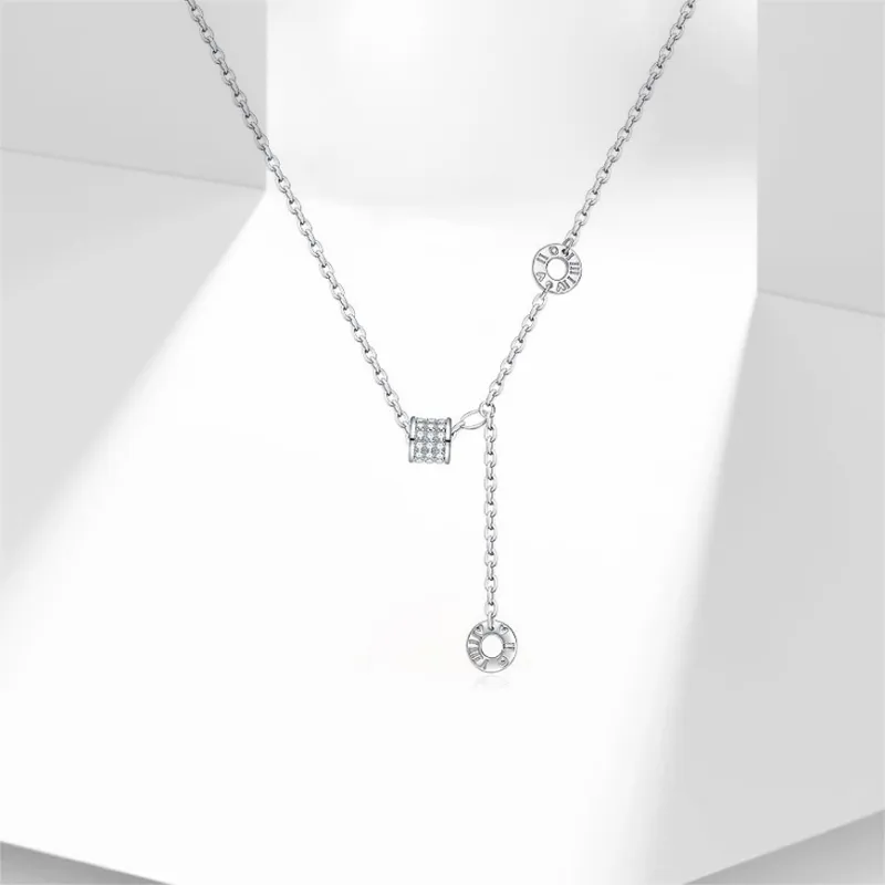CHINA GOLD Sterling Silver Necklaces Women's-3