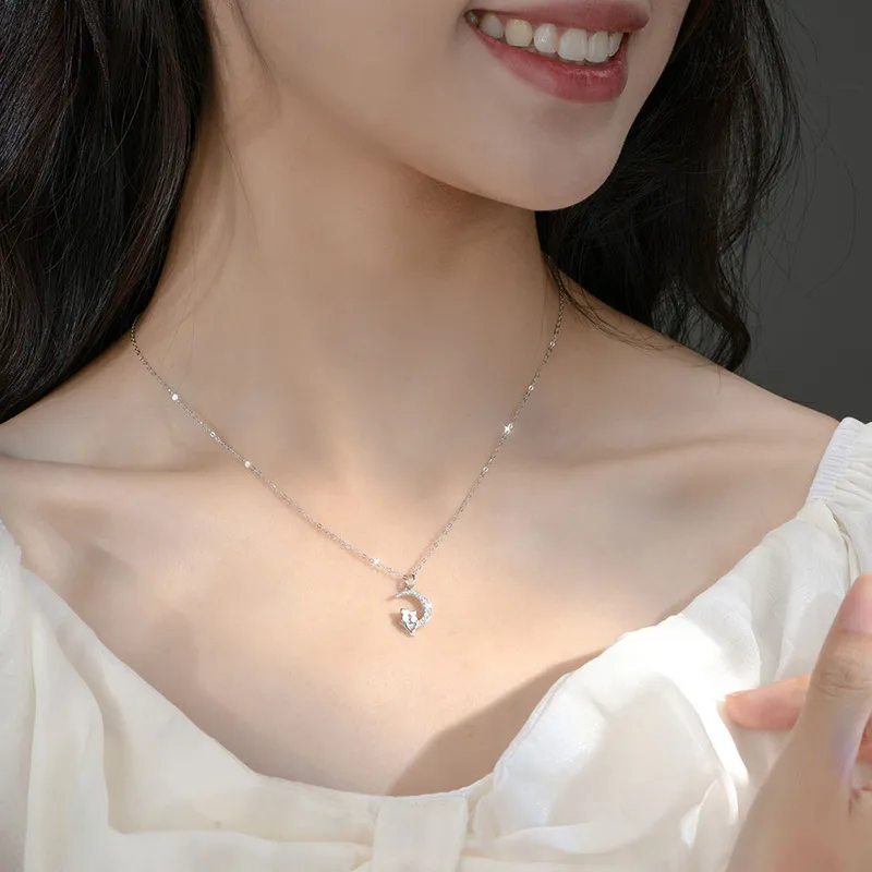 CHINA GOLD 999 Fine Silver Necklaces Women's-1