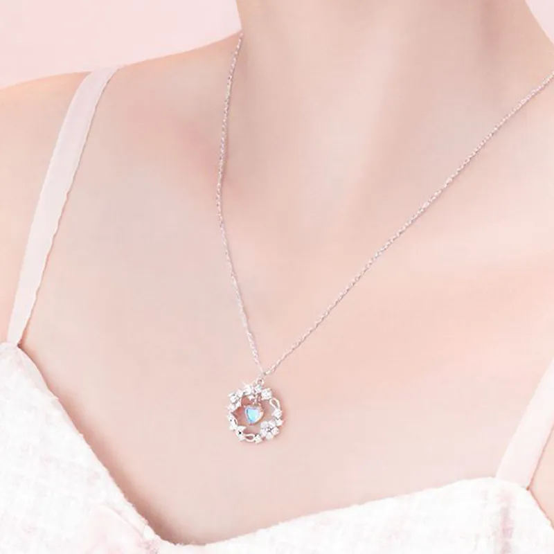 CHINA GOLD S925 Silver Necklaces Women's-1