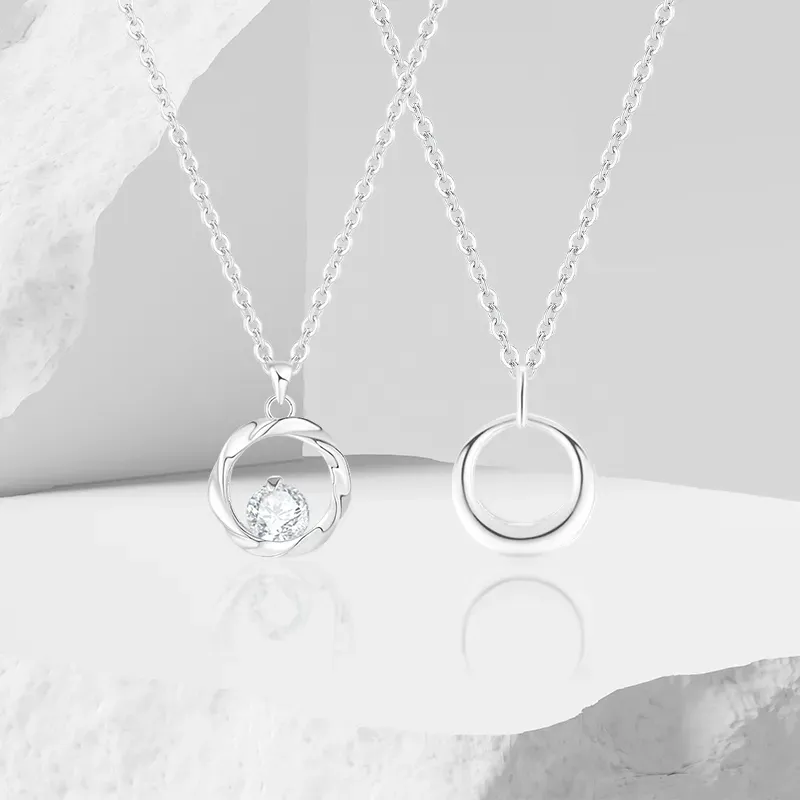 CHINA GOLD 999 Fine Silver Necklaces Unisex-2