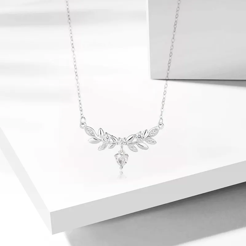 CHINA GOLD S999 Fine Silver Necklaces Women's-1