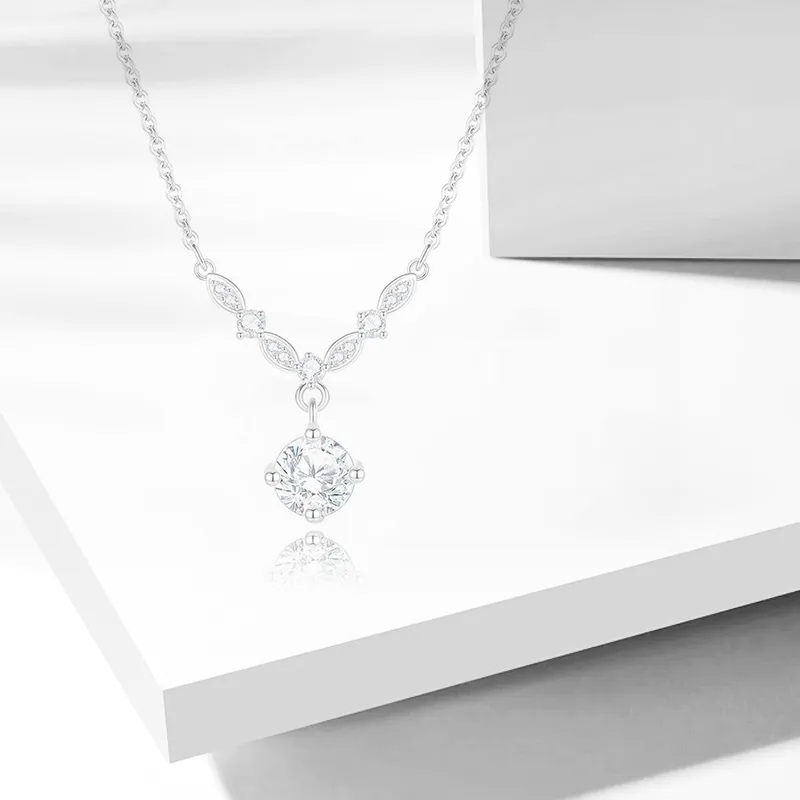 CHINA GOLD Sterling Silver Necklaces Women's-1