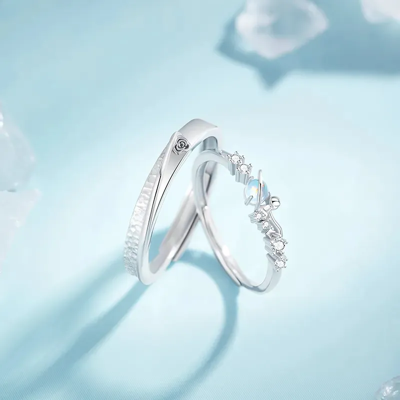 CHINA GOLD Processing Topazes Rings Unisex-4