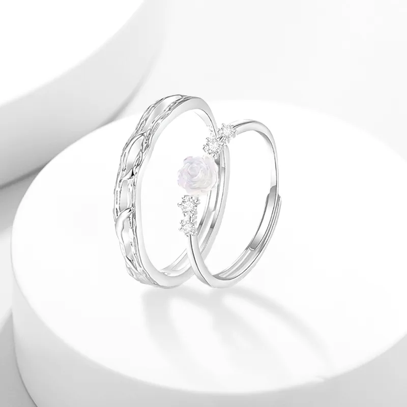 CHINA GOLD 925 Sterling Silver Rings Unisex-1