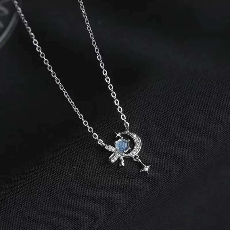 CHINA GOLD 999 Fine Silver Necklaces Women's-3