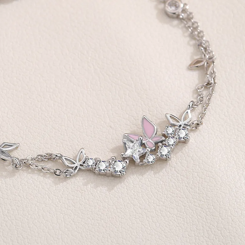 CHINA GOLD 999 Fine Silver Bracelets Women's-2