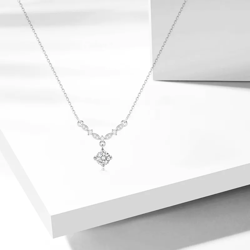 CHINA GOLD Sterling Silver Necklaces Women's-1