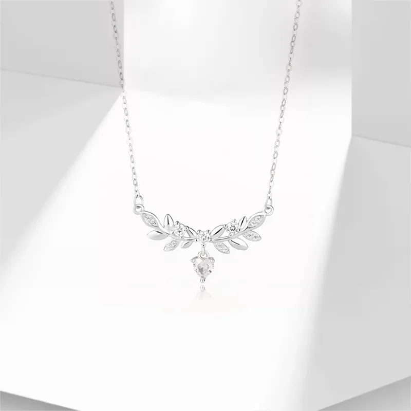 CHINA GOLD S999 Fine Silver Necklaces Women's-2
