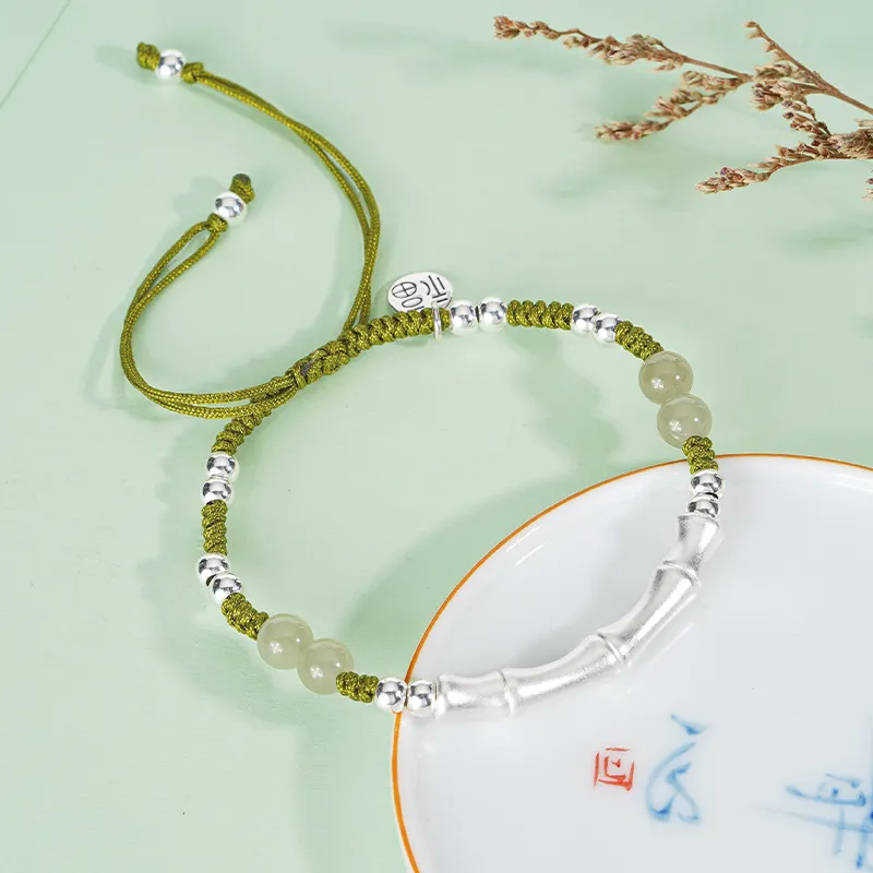 CHINA GOLD 999 Fine Silver Bracelets Women's-2