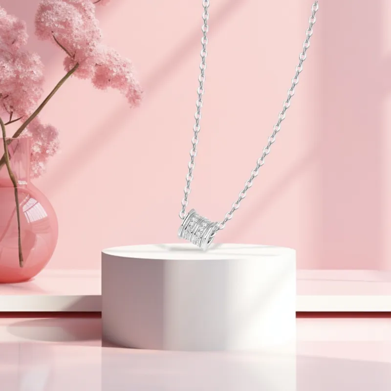 CHINA GOLD Sterling Silver Necklaces Unisex-4