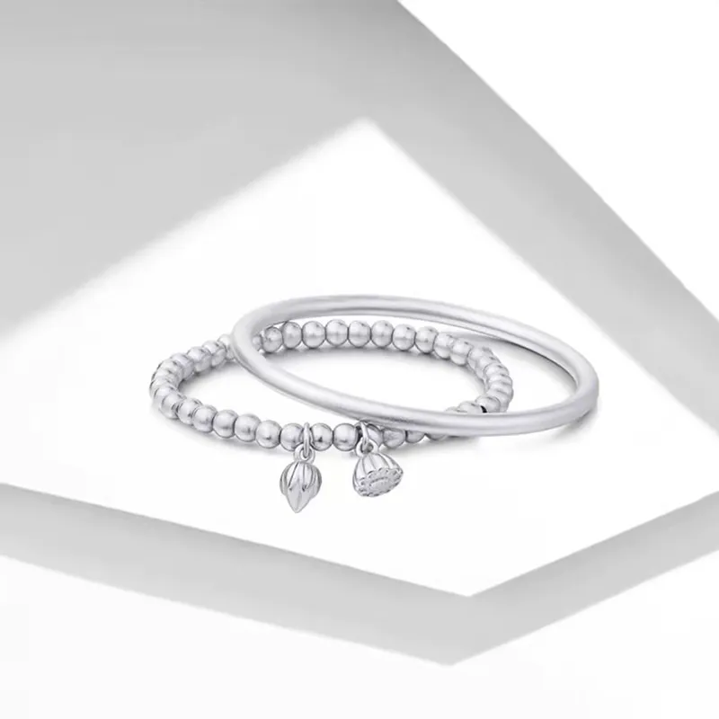 CHINA GOLD 999 Fine Silver Bangles Women's-1