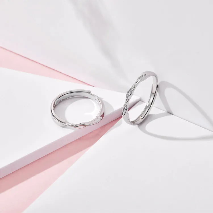 CHINA GOLD Processing S925 Silver Rings Unisex-3