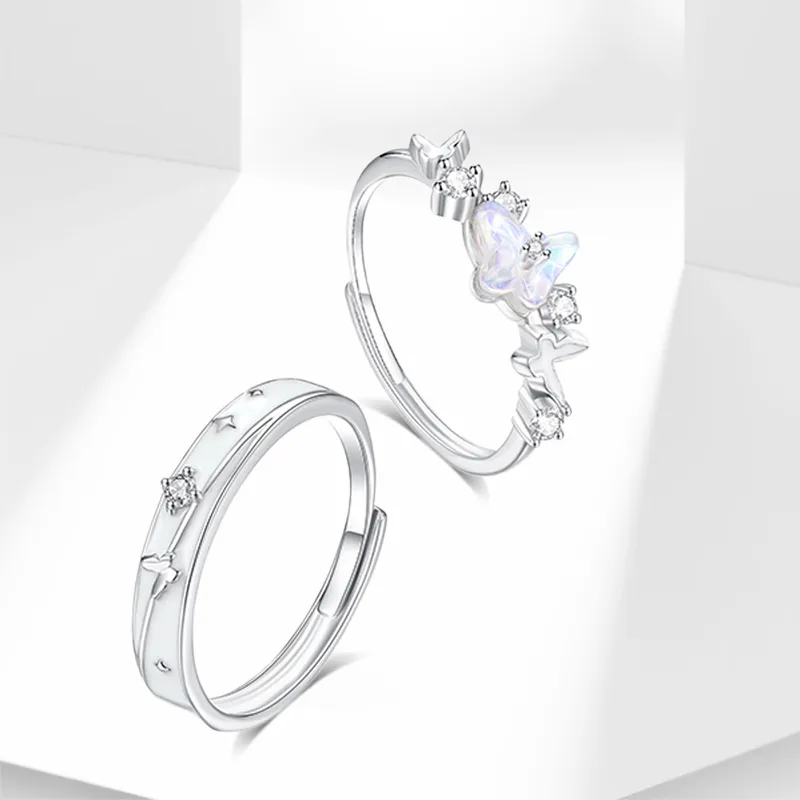 CHINA GOLD Processing Topazes Rings Unisex-4