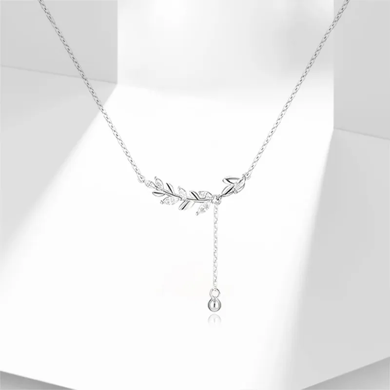 CHINA GOLD S999 Fine Silver Necklaces Women's-1