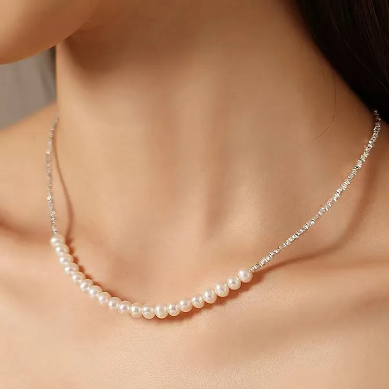 CHINA GOLD Pearl Necklaces Women's-1