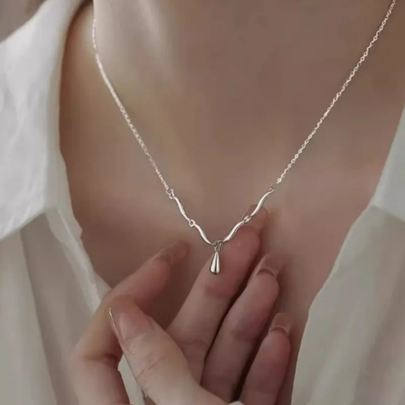 CHINA GOLD S925 Silver Necklaces Women's-1