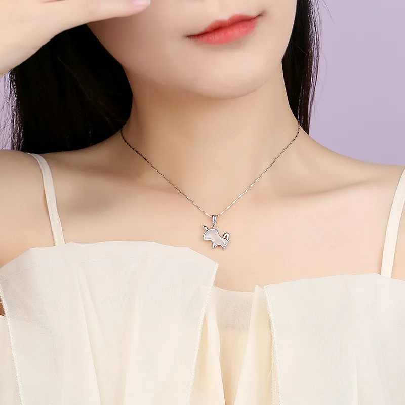 CHINA GOLD 999 Fine Silver Necklaces Women's-1
