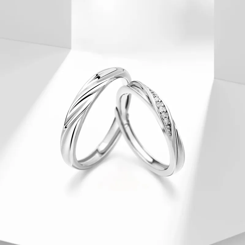 CHINA GOLD S925 Silver Rings Women's-2