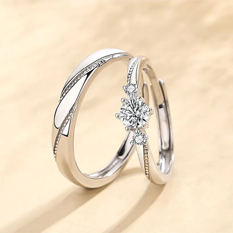 CHINA GOLD 999 Fine Silver Rings Unisex-2