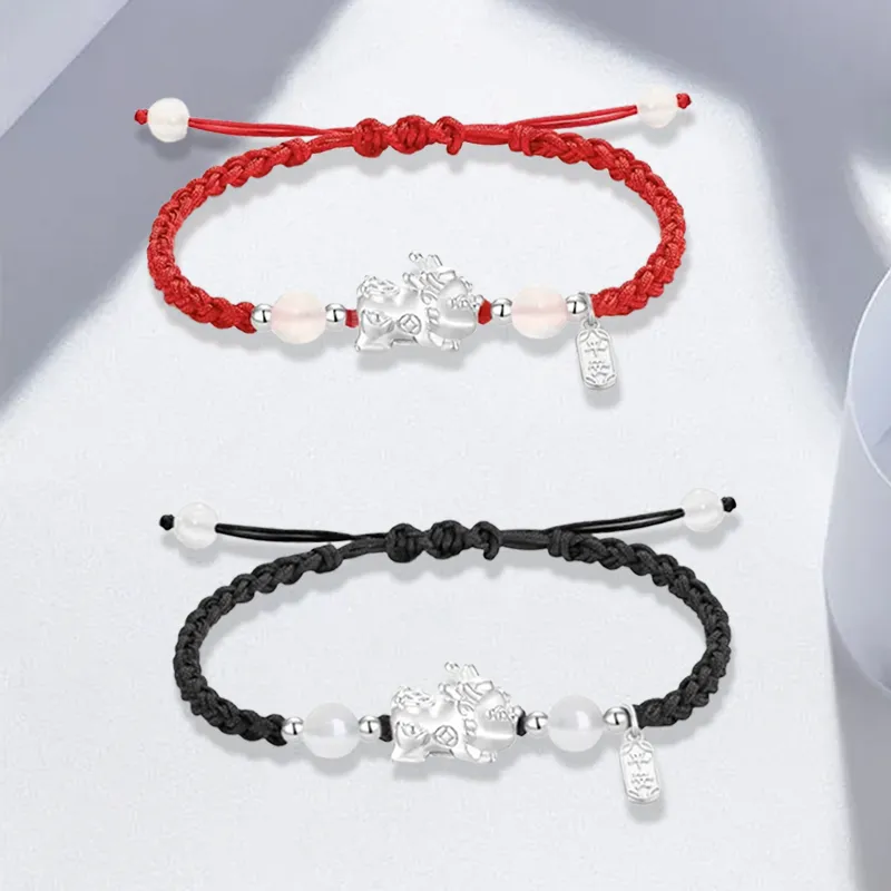 CHINA GOLD Sterling Silver Bracelets Unisex-6