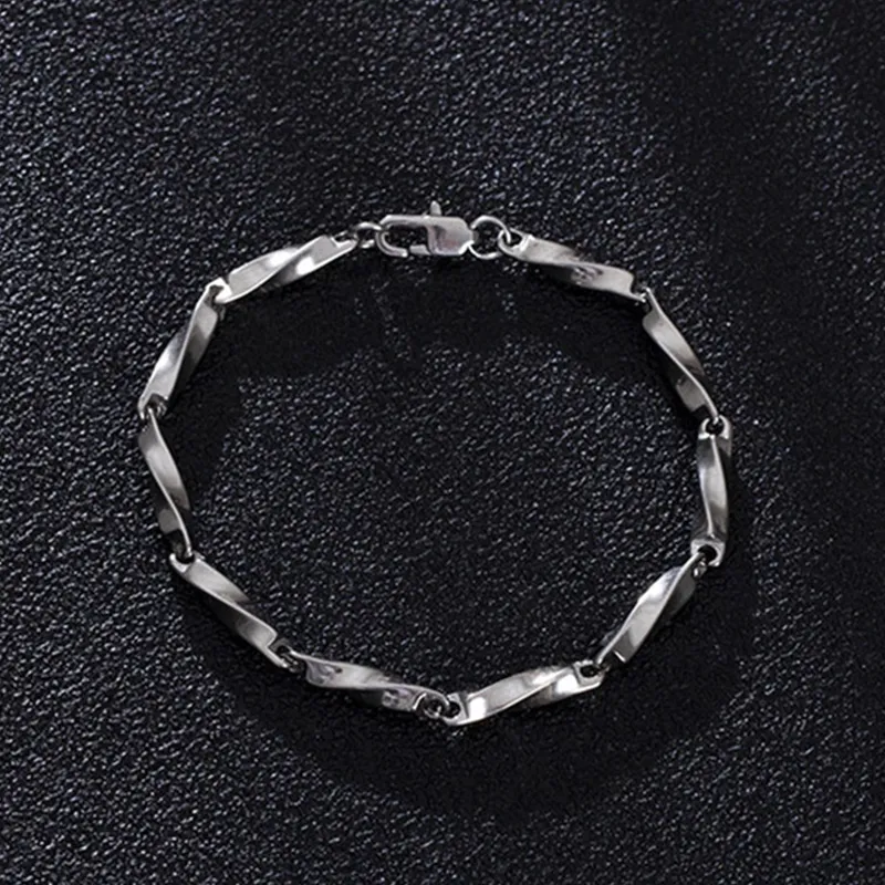 CHINA GOLD 925 Sterling Silver Bracelets Unisex-2