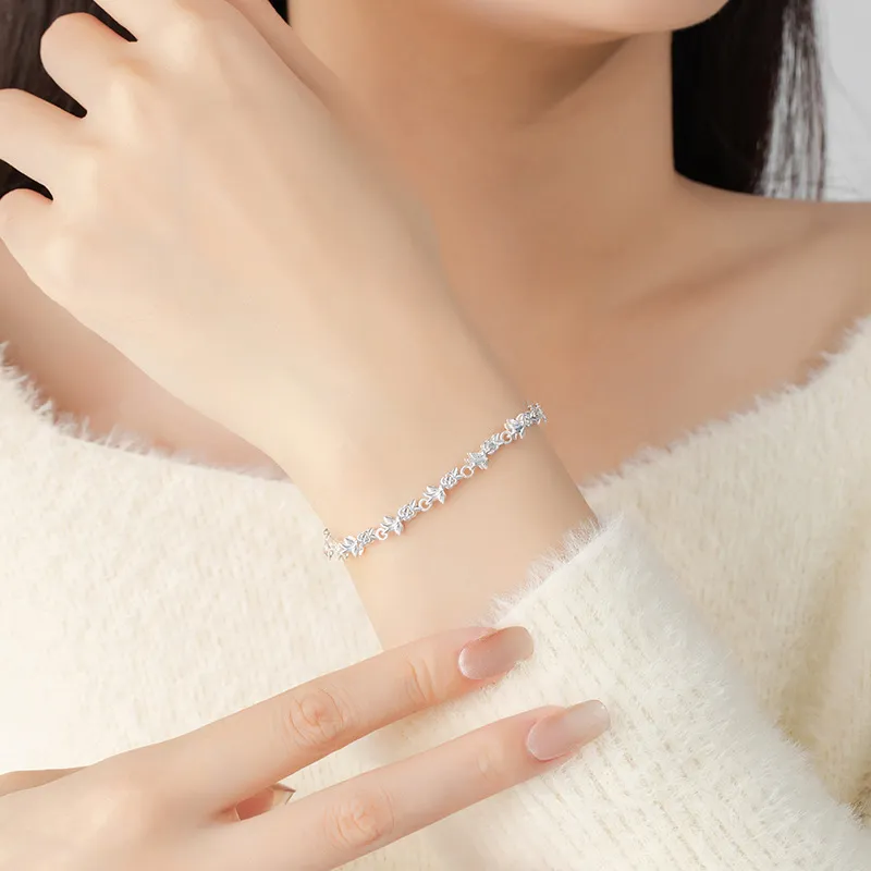 CHINA GOLD 999 Fine Silver Bracelets Unisex-1