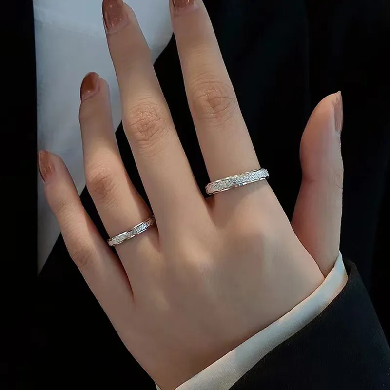 CHINA GOLD 999 Fine Silver Rings Unisex-1
